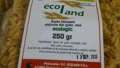 Atenţie la alimente. Produsele ecologice contrafăcute pot fi depistate!