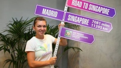 Simona Halep a făcut un tur de prezentare la Singapore: „Fiecare partidă e ca o finală”