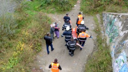 [FOTO] S-a sinucis aruncându-se în Timiş. A lăsat în urmă un bilet de adio!