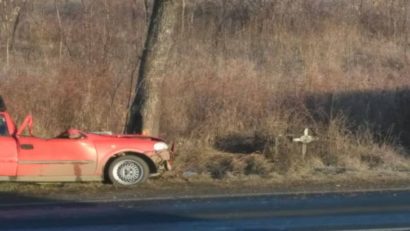 [FOTO] Accident grav la ieşire din Timişoara