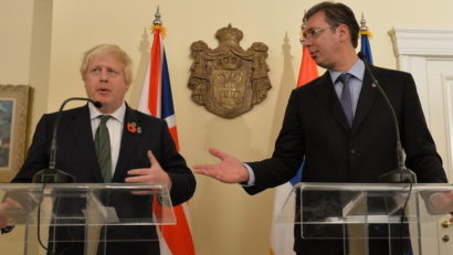 Serbia mână în mână cu Marea Britanie