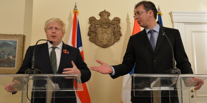 Serbia mână în mână cu Marea Britanie