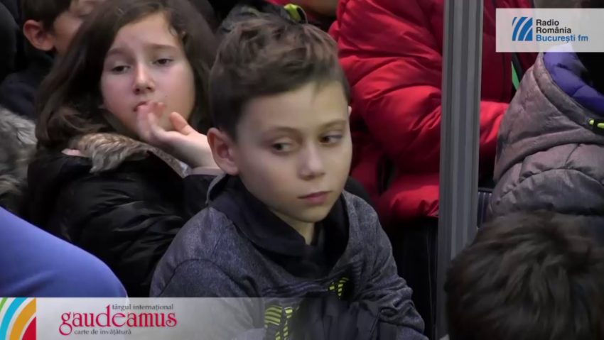 [VIDEO] Reporter Junior, eveniment inedit la Târgul Gaudeamus 2016, organizat de Radio România