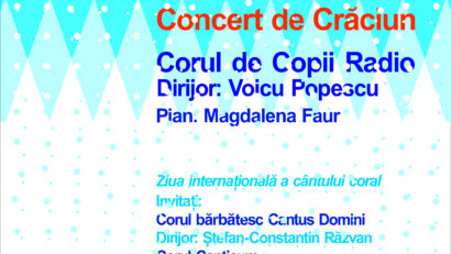 Concert de Crăciun la Sala Radio