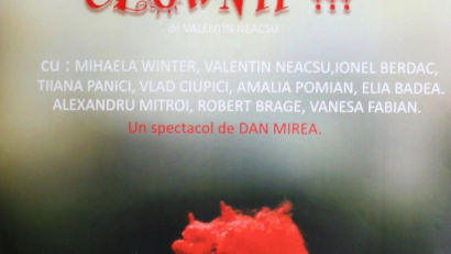 O nouă premieră la Teatrul de Vest din Reşiţa: „Cum să nu iubim clovnii!”, de Valentin Neacşu