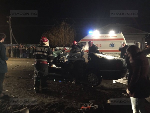 [FOTO] Carnagiu în vestul ţării. Două persoane au murit, iar alte cinci se află în stare gravă