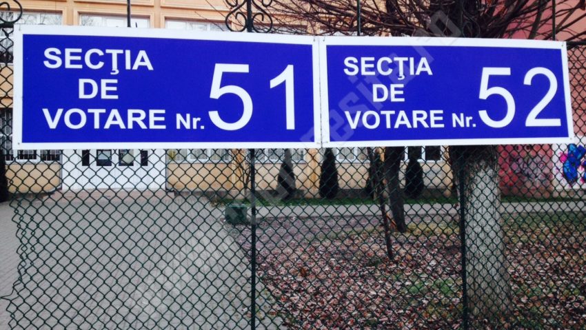 364 de secții de votare, deschise în Caraș-Severin