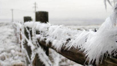 Minus 24,2 grade Celsius la Întorsura Buzăului – minima sezonului