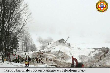 Crește bilanțul celor decedați în avalanșa din Italia