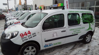 Taximetre electrice, testate pe străzile Aradului