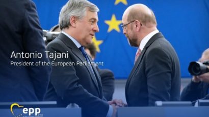 Italianul Antonio Tajani este noul preşedinte al Parlamentului European