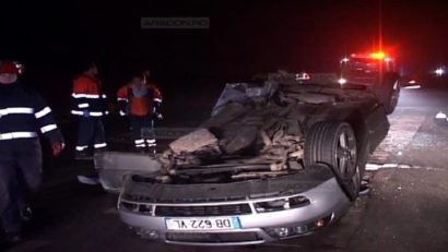 O nouă tragedie în vestul ţării. Un tânăr a murit după ce a intrat cu viteză într-un cap de pod