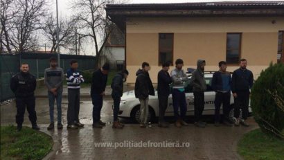 Valul de migranţi se intensifică la graniţa de vest a României. Un nou grup, oprit la frontieră