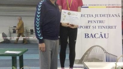 Atleta Daria Grigoroiu de la CS Universitatea Reșița, vicecampioană națională