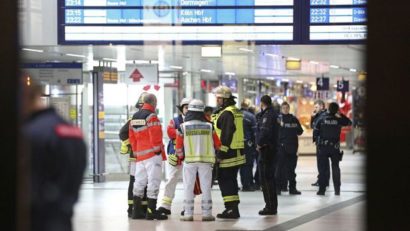 Atac armat în gara din Düsseldorf. Cel puţin cinci persoane au fost rănite