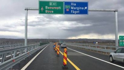 Aşteptarea a luat sfârşit! Se deschide bucata de 15 km de pe Autostrada Lugoj-Deva