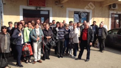 [FOTO] Agenţii poştali din Caraş-Severin protestează! Ce nemulţumiri au lucrătorii de la Poştă?