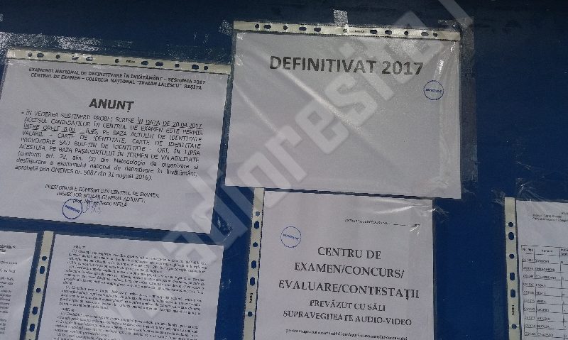 Rezultate definitivat 2017: Procentul de promovare în Caraș-Severin este de 49,1,%