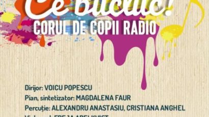 Ce bucluc! Corul de Copii Radio, la Sala Radio