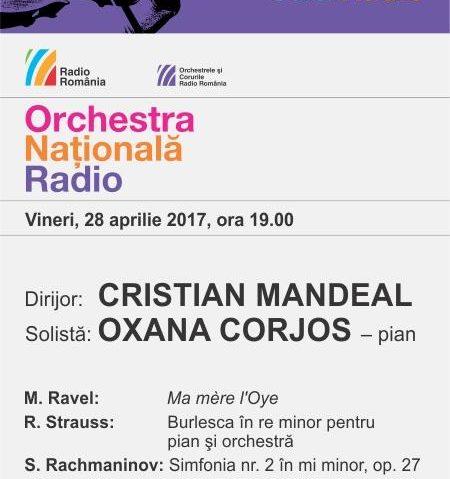 Cristian Mandeal, la pupitrul Orchestrei Naţionale Radio