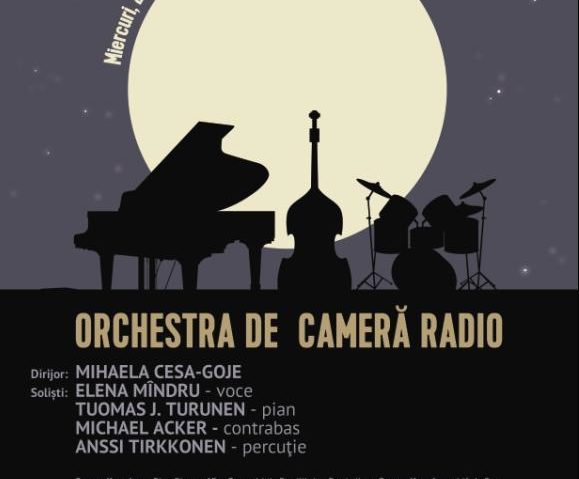 Jazz simfonic cu Elena Mîndru şi Orchestra de Cameră Radio