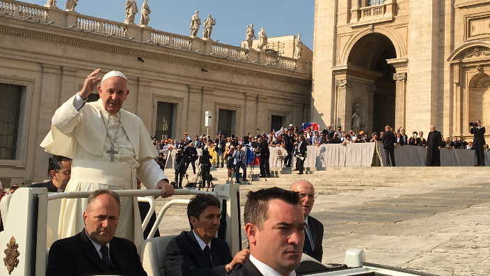 Papa Francisc: ”Rușine pentru sângele inocent!”