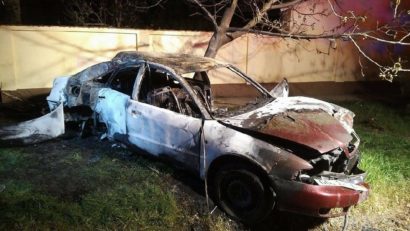 Tragedie în Timiş. Doi tineri au ars de vii într-un autoturism