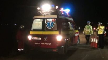 Un tânăr a fost grav rănit într-un accident pe DN 58