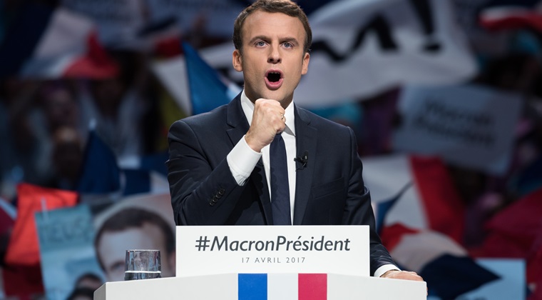 Emmanuel Macron, noul preşedinte al Franţei!