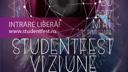 StudentFest, cel mai mare festival studenţesc de artă şi cultură din România, debutează astăzi în Timişoara