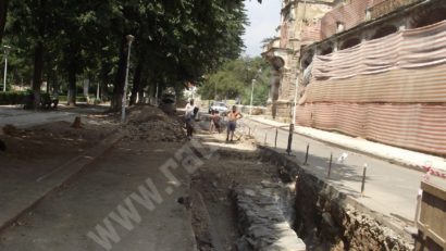 [FOTO] Băile Romane descoperite în stațiunea Herculane vor fi puse în valoare