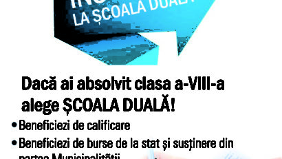 Paşi în învăţământul dual din Caraş-Severin