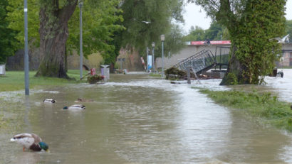 Județele Mehedinți și Gorj s-au ales cu pagube în urma inundațiilor