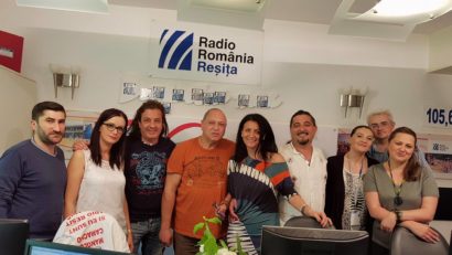 [FOTO] Sâmbătă, 20 mai, de la ora 15,15, în exclusivitate pentru Radio Reşiţa, Gabi Nicolau, de la formaţia Krypton