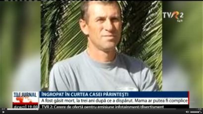 S-a întors de la muncă din Italia și a sfârșit îngropat în grădina casei părintești