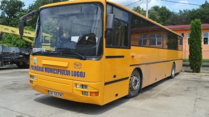 Transportul public din Lugoj a trecut la programul de vară