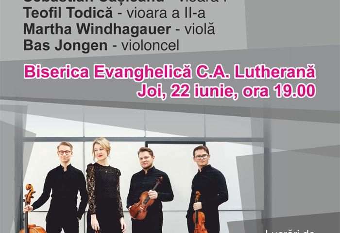 Cvartetul Giocoso din Viena, în concert la Bucureşti!