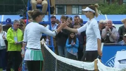 Victorie pentru Simona Halep la Eastbourne! A trecut și de Pironkova