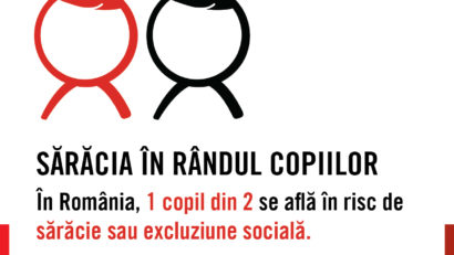 Unde începe cerşetoria, se sfârşeşte copilăria! Peste jumătate dintre minorii din România se află în risc de sărăcie