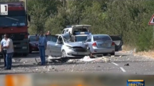 O familie de români, implicată într-un accident rutier în Bulgaria