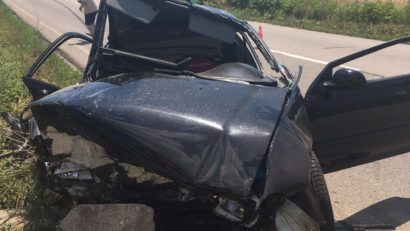 Grav accident rutier între Măcești și Pojejena