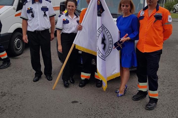 De Ziua Naţională a Ambulanţei, o delegaţie din Caraş-Severin a participat la manifestările de la Bucureşti!