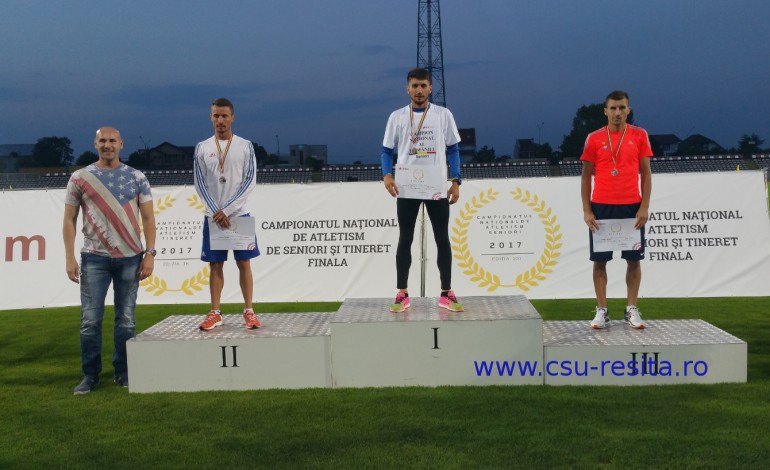 Atleții de la CSU Reșița se remarcă la Campionatul Național de la Pitești