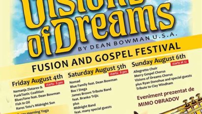 [FOTO] Cântăreţul american Dean Bowman va susţine, în întâmpinarea Festivalului de Fusion şi Gospel de la Gărâna, un workshop având ca temă muzica gospel