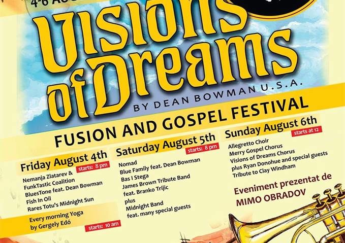 [FOTO] Cântăreţul american Dean Bowman va susţine, în întâmpinarea Festivalului de Fusion şi Gospel de la Gărâna, un workshop având ca temă muzica gospel