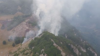 Incendiul din Parcul Semenic ascunde tăieri ilegale?