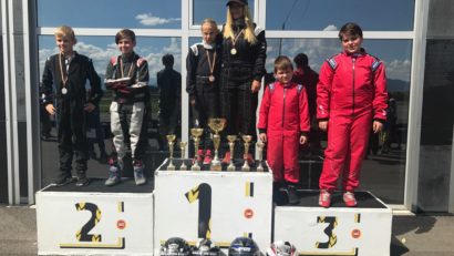 Locul I pentru Team Karting Reșița la Campionatul Național