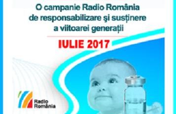 Campania Radio România „Vaccin pentru viaţă”, s-a încheiat cu succes!