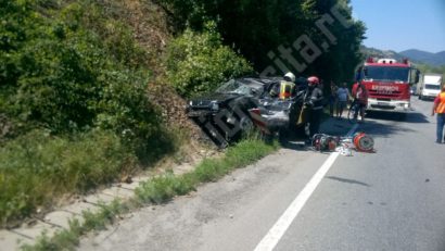 [FOTO] Accident rutier pe DN 6. O persoană a murit