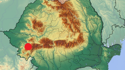Cutremur în Caraş-Severin, la adâncime de doar 12 kilometri